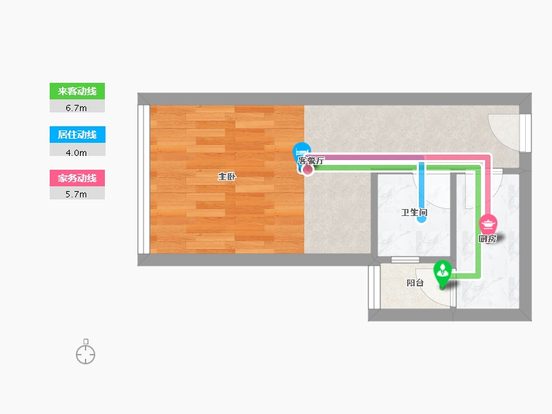 广东省-深圳市-滨福世纪广场-26.72-户型库-动静线