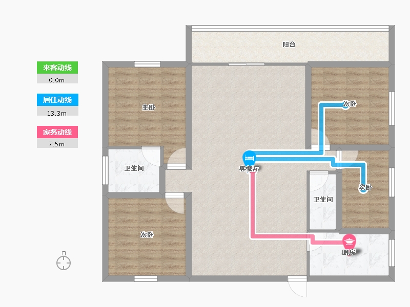 广东省-深圳市-聚龙苑-108.21-户型库-动静线