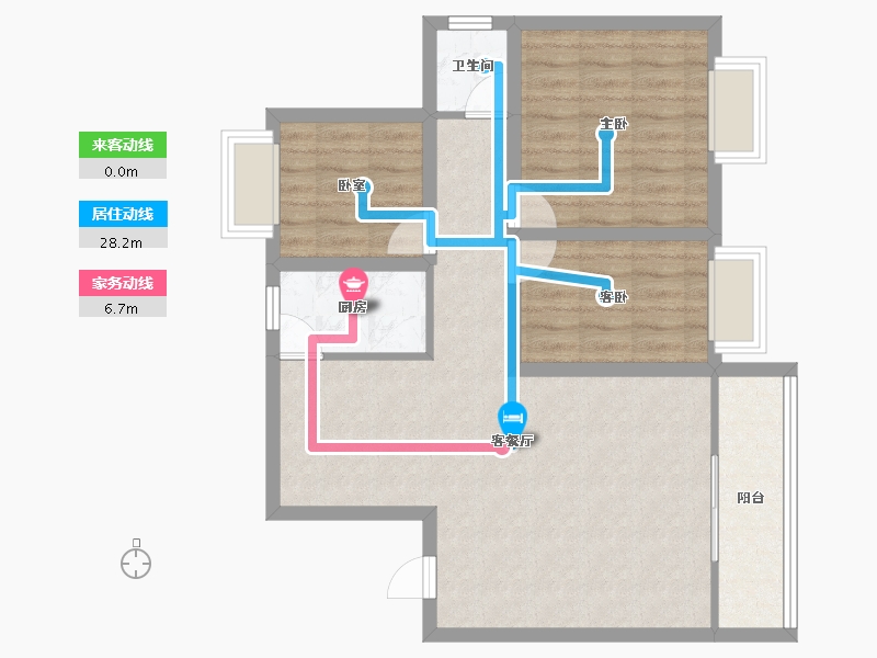 广东省-深圳市-旺海怡苑-78.02-户型库-动静线