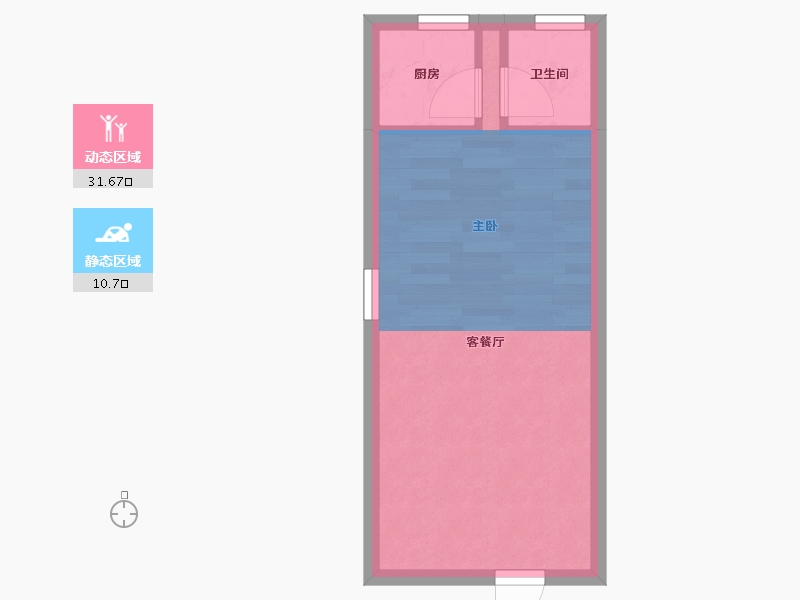 广东省-深圳市-双龙花园-28.41-户型库-动静分区