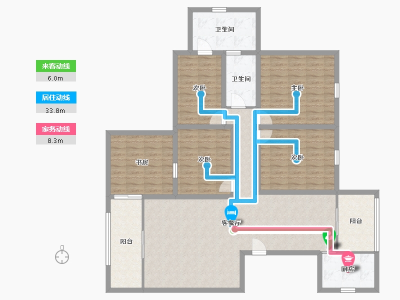 广东省-深圳市-官龙名苑-135.97-户型库-动静线