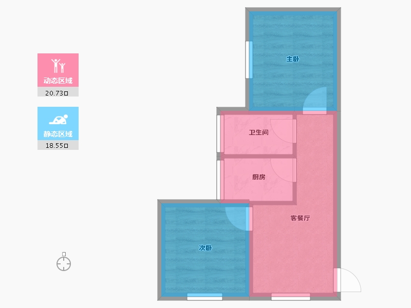 广东省-深圳市-桃源居12区（桃源居）-34.12-户型库-动静分区