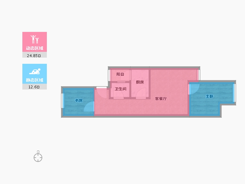 广东省-深圳市-玉湖湾-32.27-户型库-动静分区