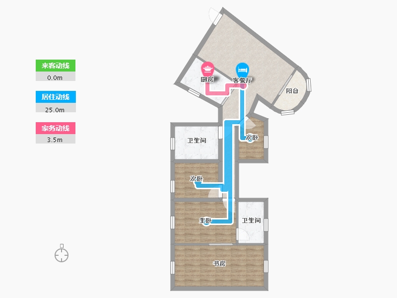 广东省-深圳市-菁英趣庭-78.18-户型库-动静线