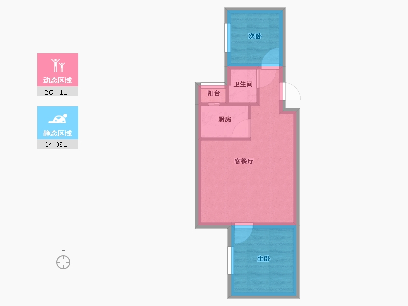 广东省-深圳市-玉湖湾-35.33-户型库-动静分区