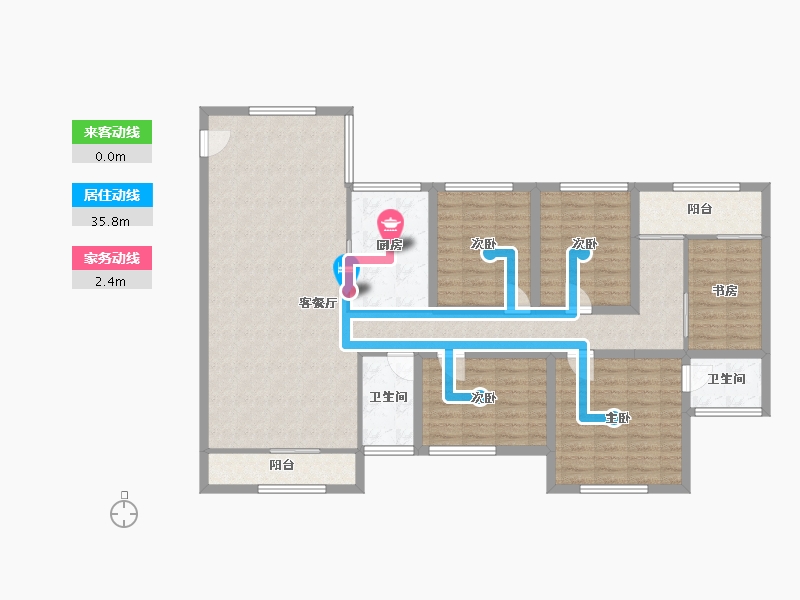 广东省-深圳市-宏发领域-129.72-户型库-动静线