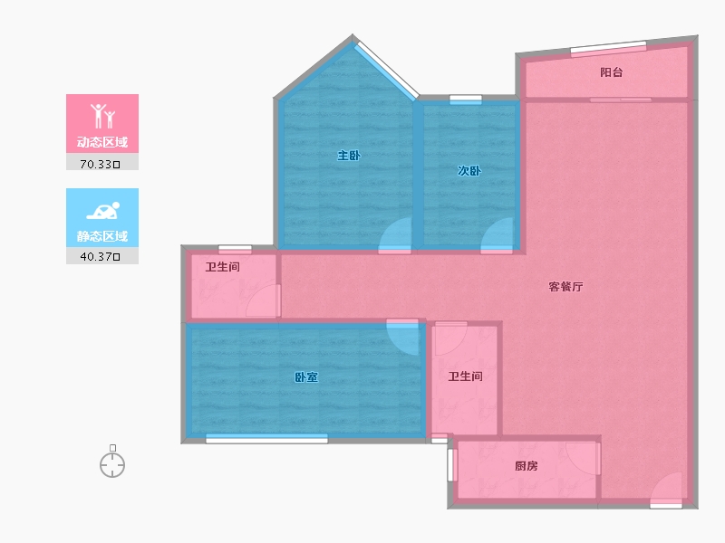 广东省-深圳市-共乐华庭-99.41-户型库-动静分区