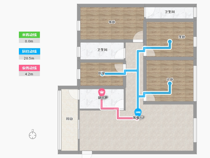 广东省-深圳市-富通蟠龙居-98.07-户型库-动静线