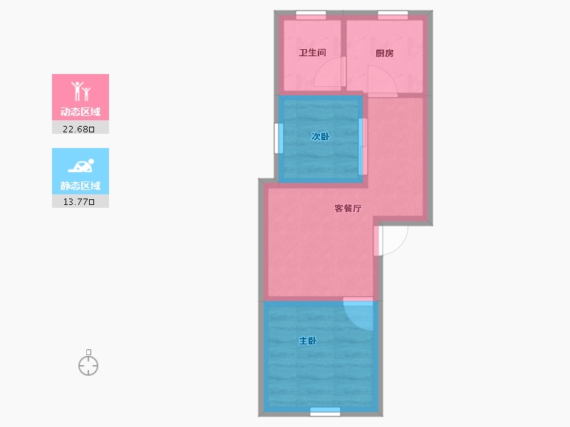 广东省-深圳市-双龙花园-31.32-户型库-动静分区