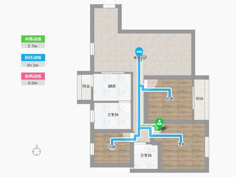 广东省-深圳市-合正汇一城-60.14-户型库-动静线