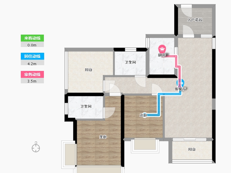 广东省-中山市-华发四季-103.00-户型库-动静线