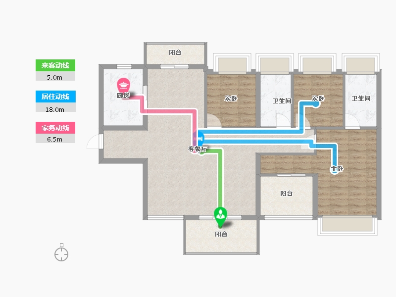 广东省-深圳市-京基璟誉府-120.00-户型库-动静线