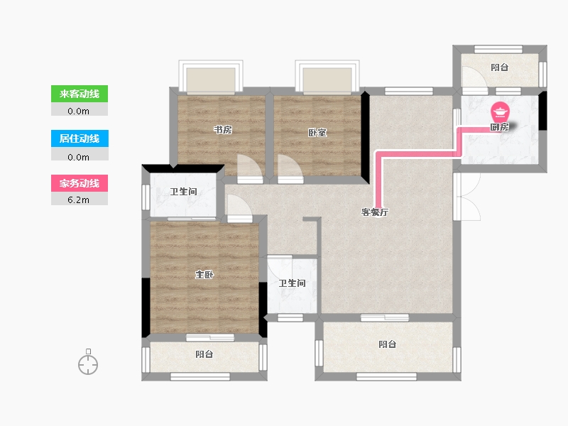 四川省-广安市-和瑞梧桐郡-81.69-户型库-动静线