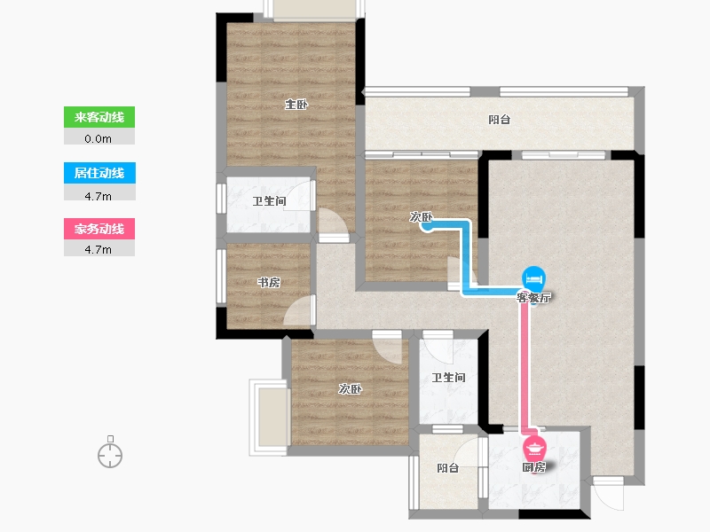 四川省-泸州市-中广一品城-98.00-户型库-动静线