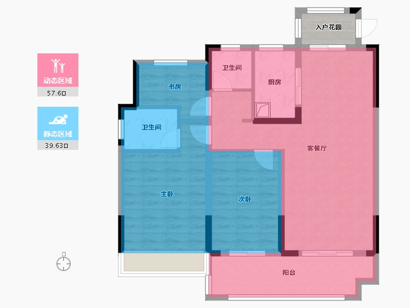 安徽省-亳州市-师大状元府-92.70-户型库-动静分区