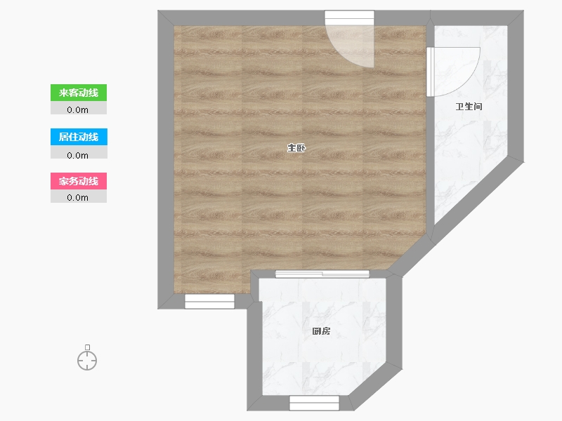 四川省-成都市-锦宏纳米爱邸-23.40-户型库-动静线