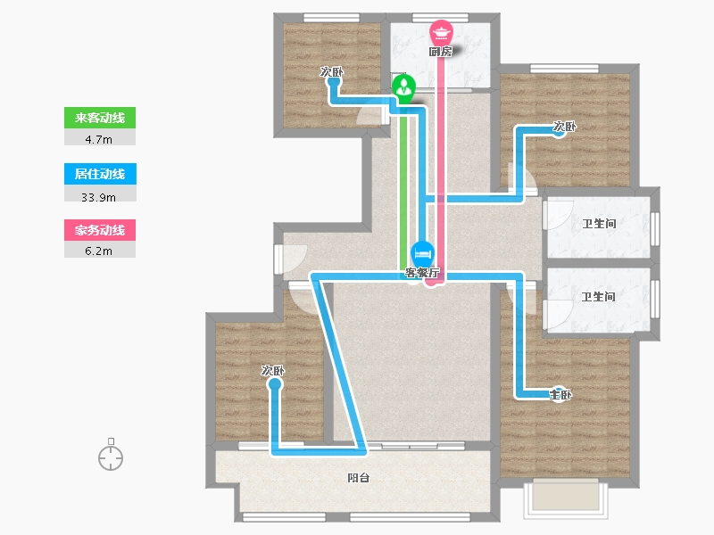 山东省-临沂市-海联江山里-111.20-户型库-动静线