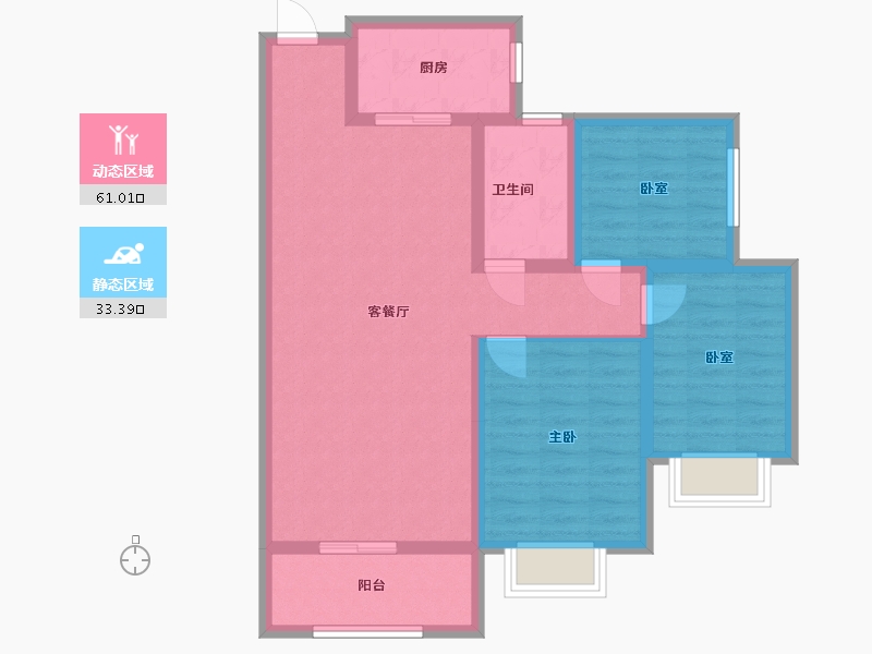 河南省-新乡市-御港湾-84.00-户型库-动静分区