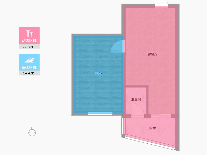 北京-北京市-永安南里13号楼-36.23-户型库-动静分区