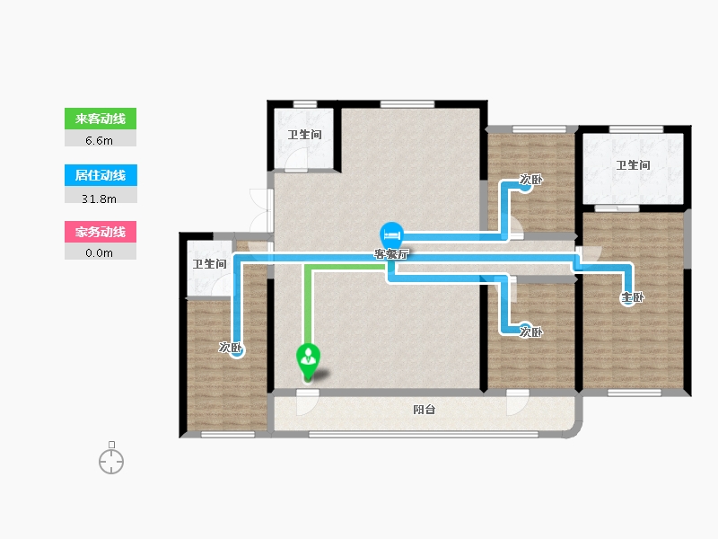 河北省-廊坊市-御东君著-152.18-户型库-动静线