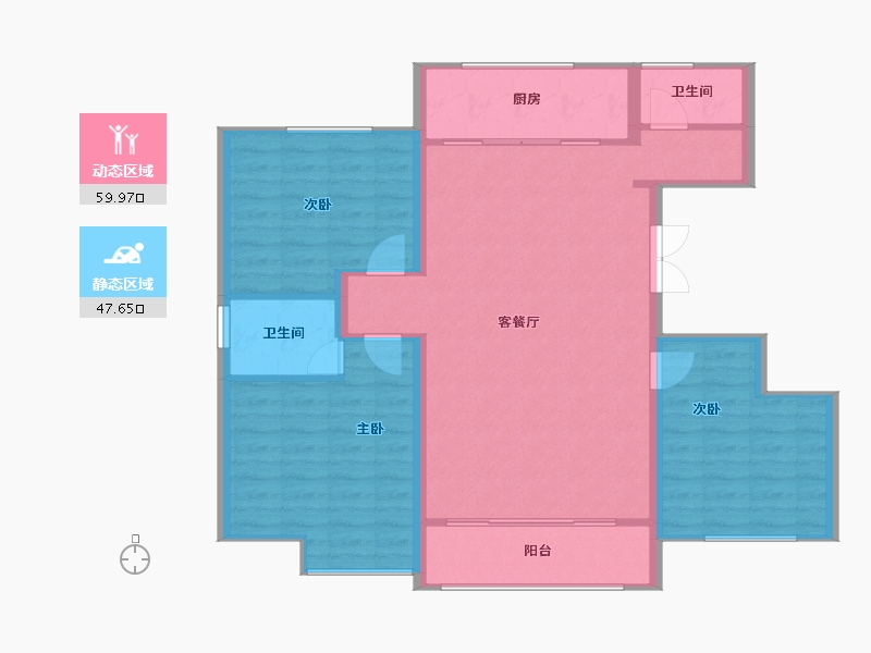 河南省-濮阳市-龙润学府-99.15-户型库-动静分区