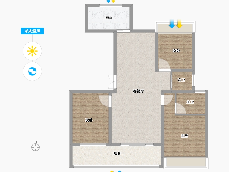 江西省-上饶市-信江一品-99.99-户型库-采光通风