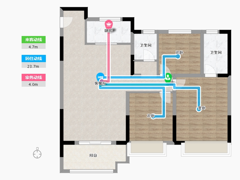 河南省-洛阳市-建业江山汇-96.70-户型库-动静线