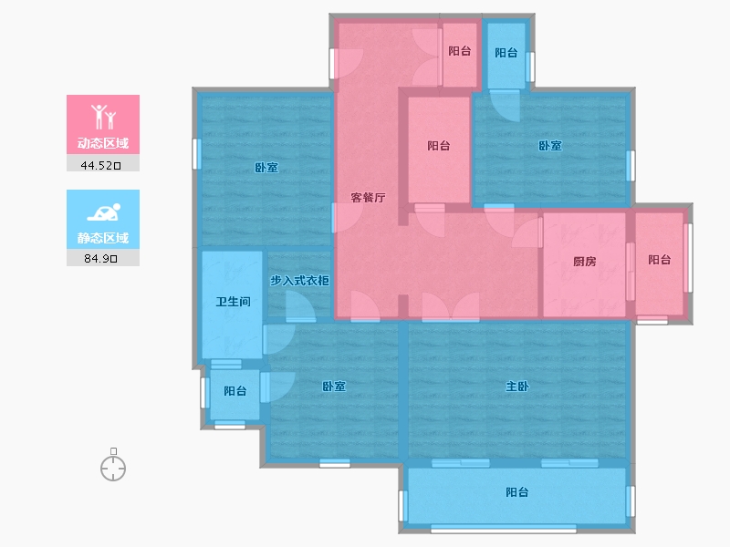 北京-北京市-交大东路21号院-122.40-户型库-动静分区