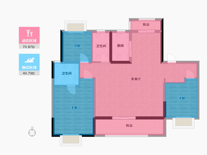 江西省-南昌市-中国铁建·知语拾光-100.01-户型库-动静分区