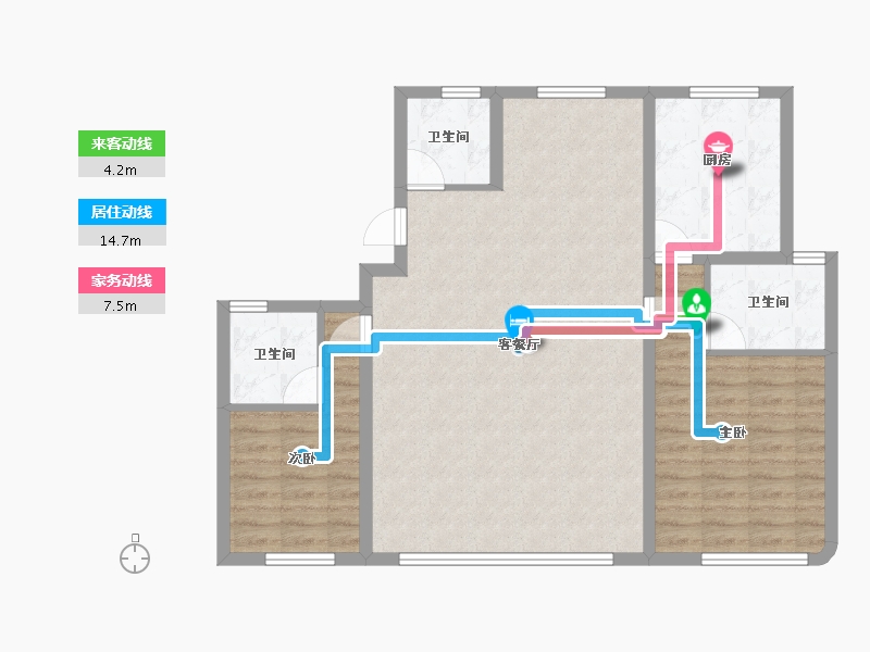 河北省-廊坊市-御东君著-94.45-户型库-动静线