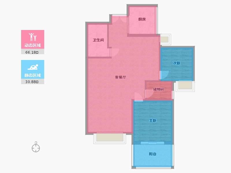 四川省-成都市-蜀郡-四期-80.00-户型库-动静分区