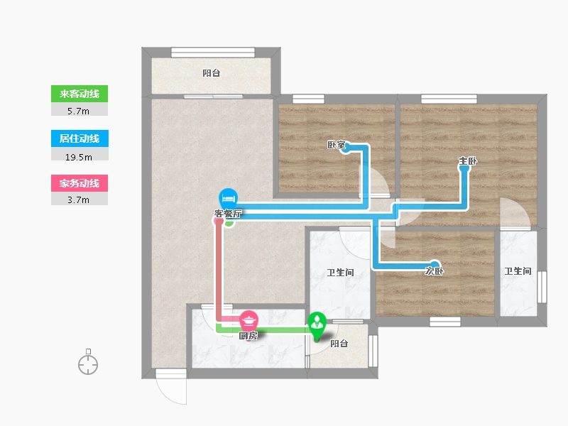 广东省-广州市-广南苑-61.07-户型库-动静线