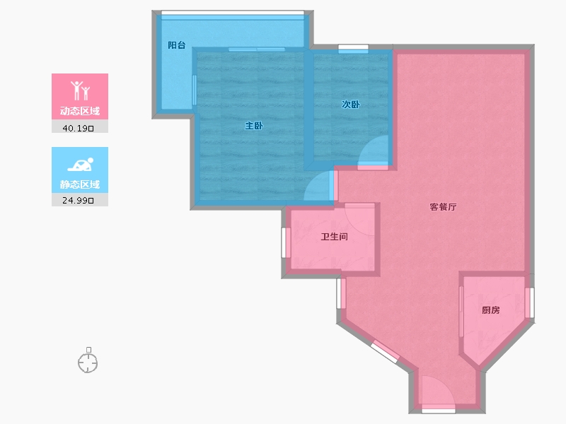 广东省-深圳市-星海名城(三期)-57.74-户型库-动静分区