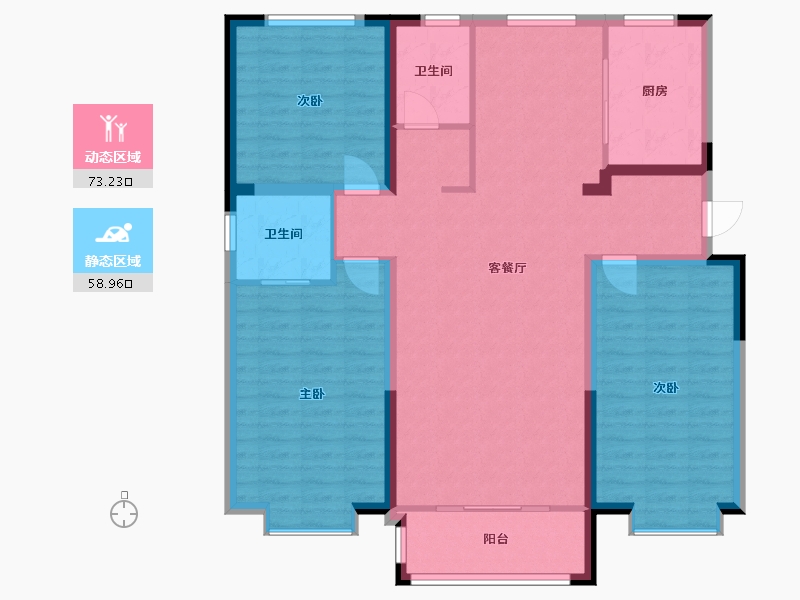 河北省-保定市-爱情城-120.00-户型库-动静分区