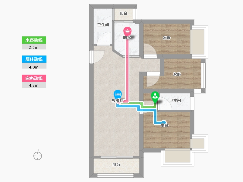 广东省-深圳市-联城美园-47.42-户型库-动静线