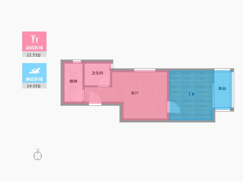 广东省-深圳市-时代骄子大厦-31.95-户型库-动静分区