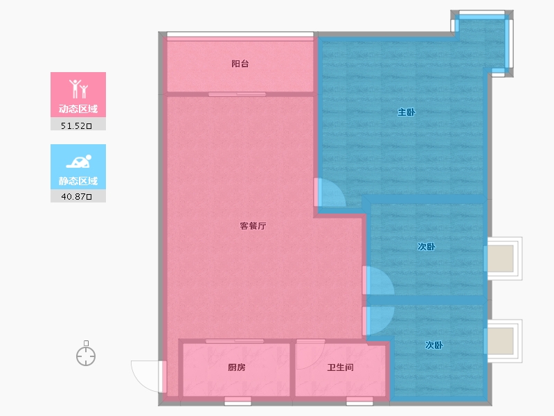 广东省-深圳市-山海翠庐-82.97-户型库-动静分区