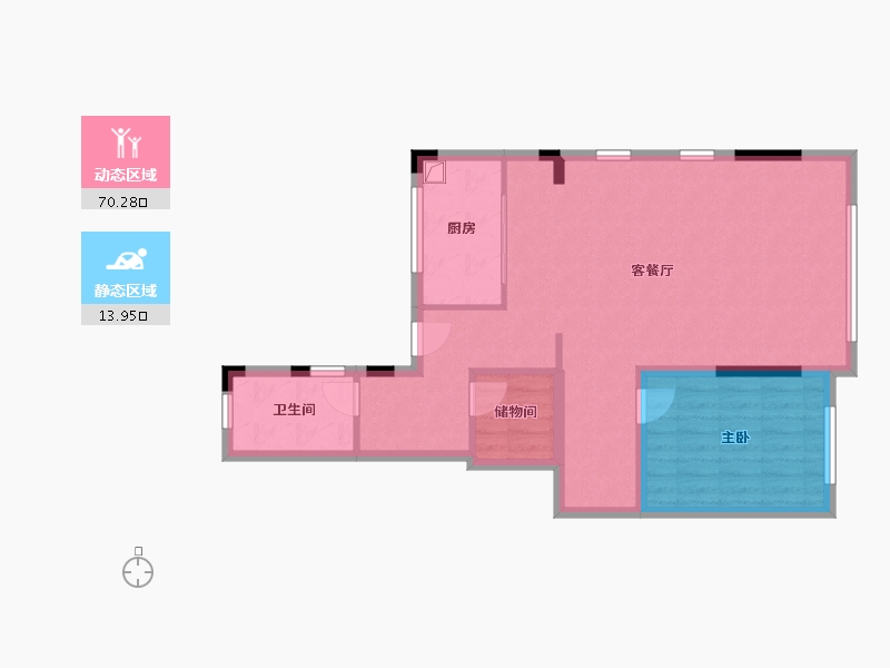 江西省-赣州市-海亮天城-80.00-户型库-动静分区