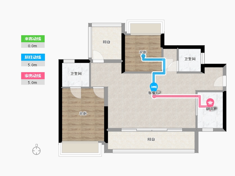 广东省-惠州市-依山华府-78.77-户型库-动静线