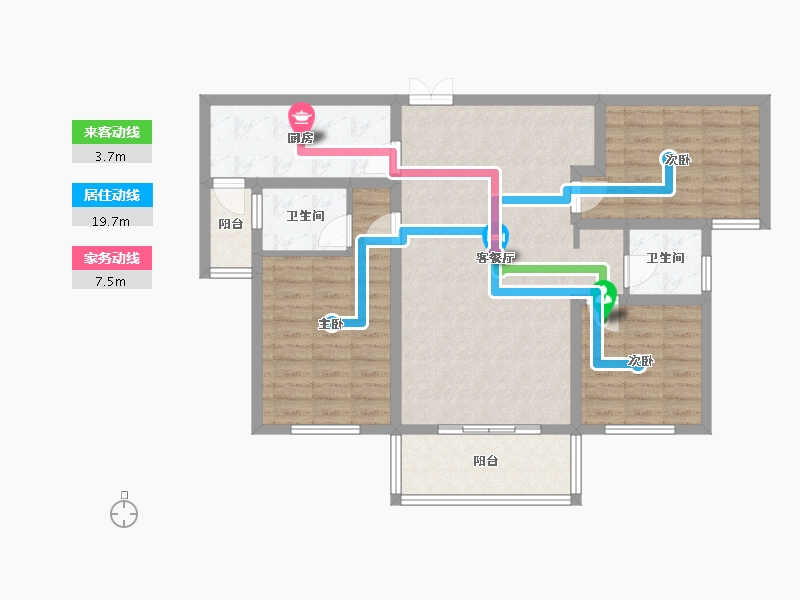 河南省-驻马店市-江南城-93.60-户型库-动静线