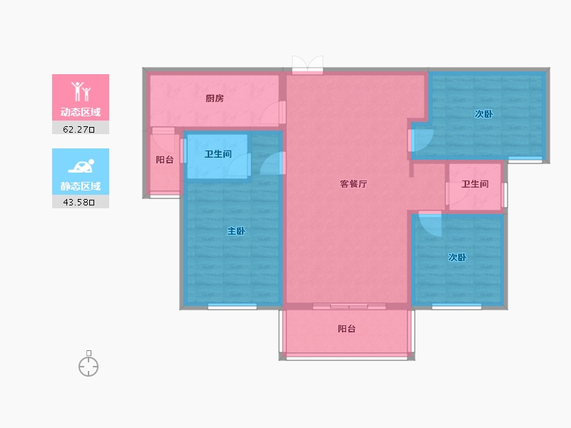 河南省-驻马店市-江南城-93.60-户型库-动静分区