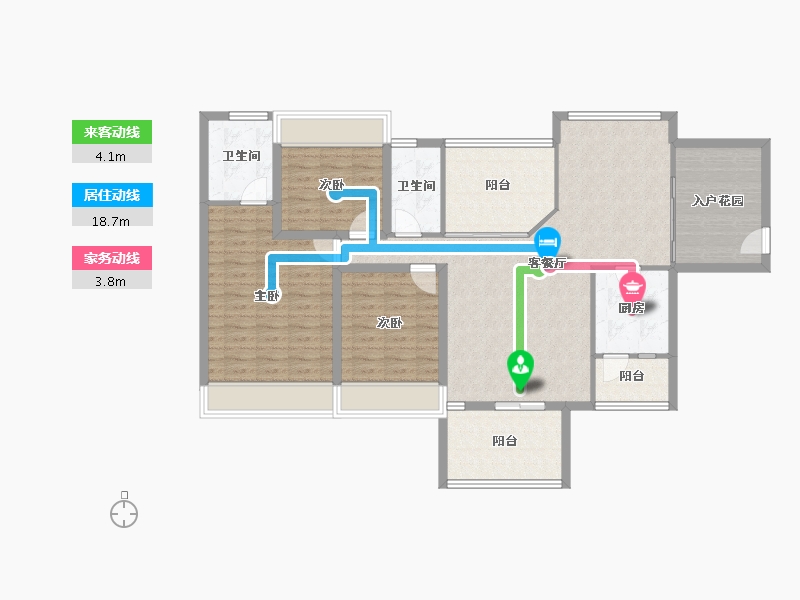 广东省-深圳市-宏发领域-117.78-户型库-动静线