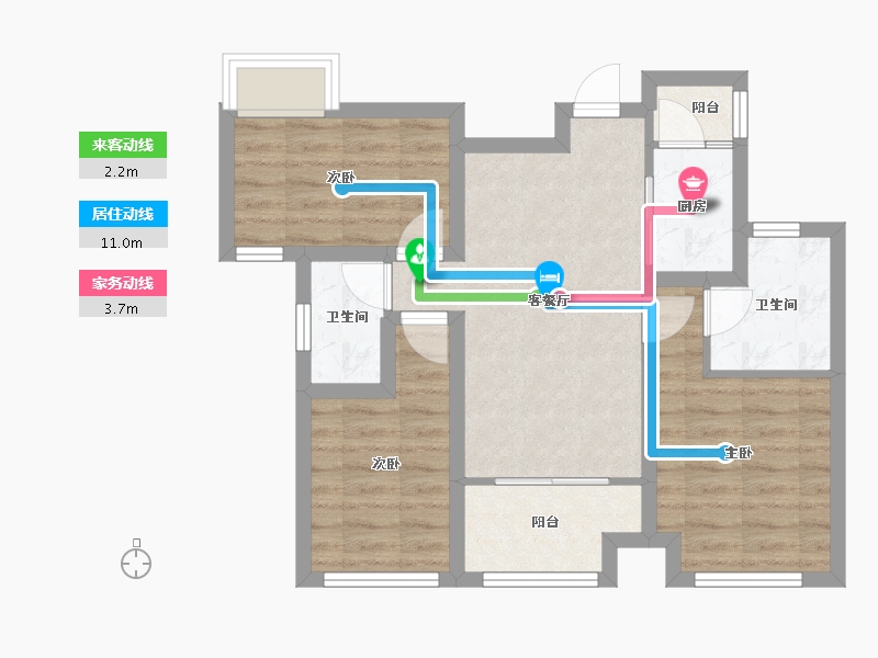 广东省-深圳市-中海锦城-62.01-户型库-动静线