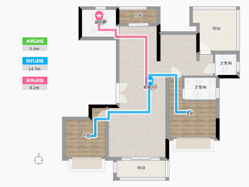 四川省-广安市-玖玺城-102.40-户型库-动静线