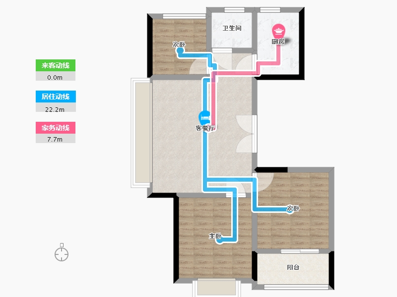 山东省-泰安市-裕泰园-86.19-户型库-动静线