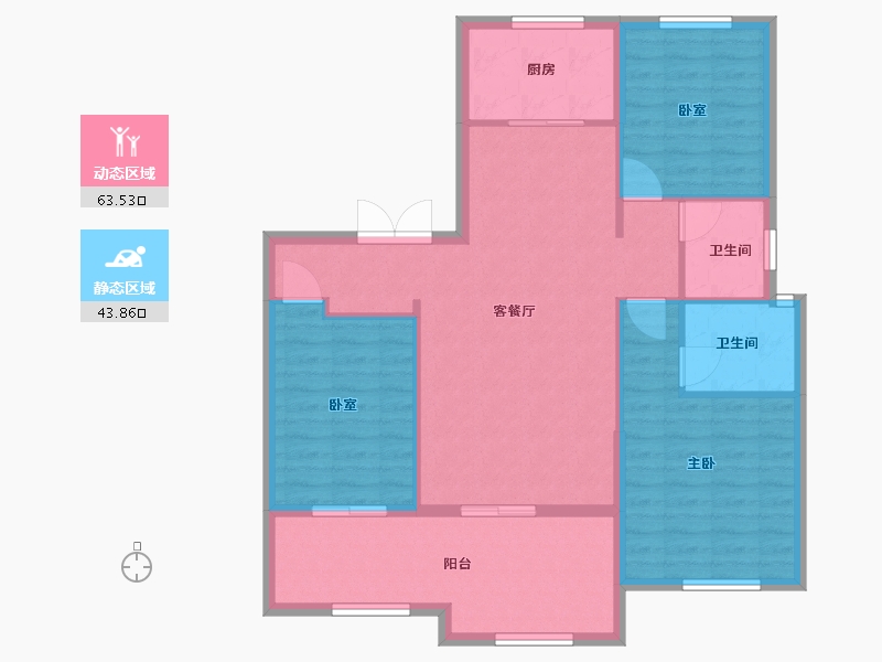 福建省-三明市-康养城-97.60-户型库-动静分区