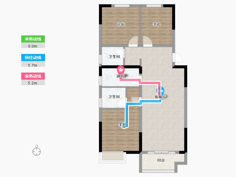 河南省-商丘市-新天地-91.09-户型库-动静线