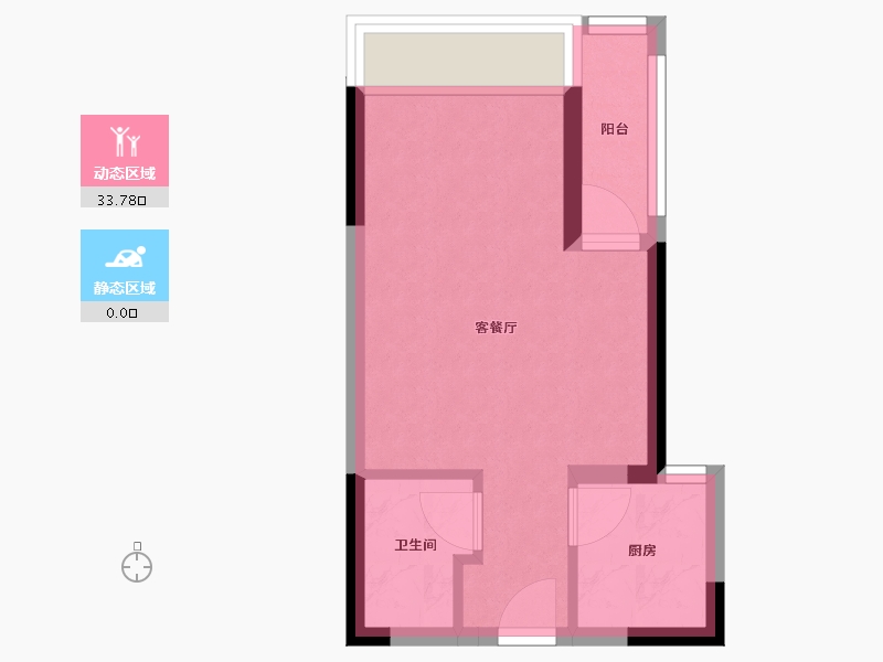 河南省-郑州市-名门翠园-56.00-户型库-动静分区