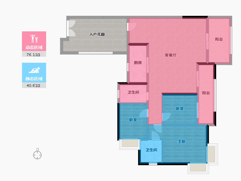 广东省-揭阳市-榕东新城-122.00-户型库-动静分区