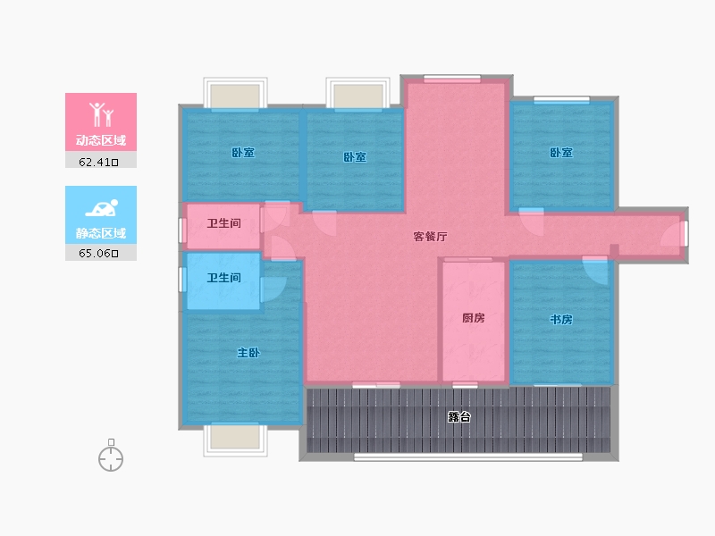 广西壮族自治区-玉林市-山水名城-112.00-户型库-动静分区